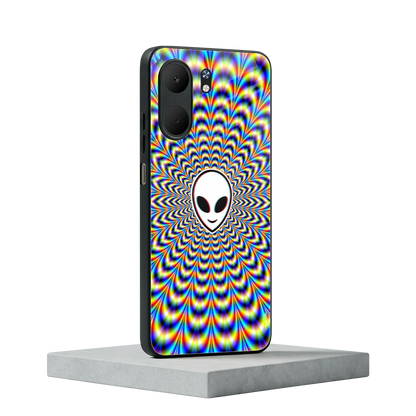 Galactic Vibes oppo a5x 5g mobile cover | shockproof glass phone case