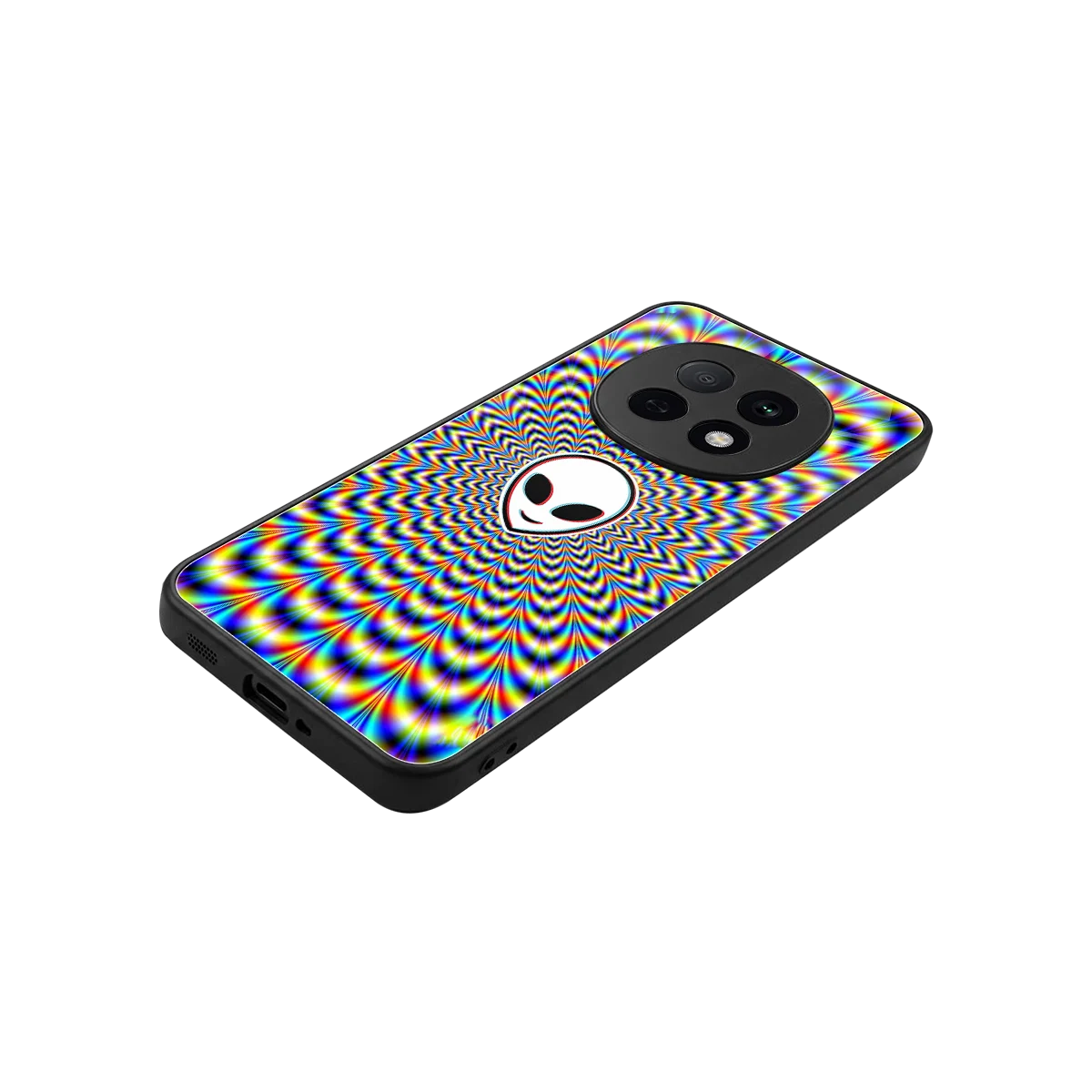 Galactic Vibes stylish phone case for oppo f29 pro 5g | glossy glass and slim fit