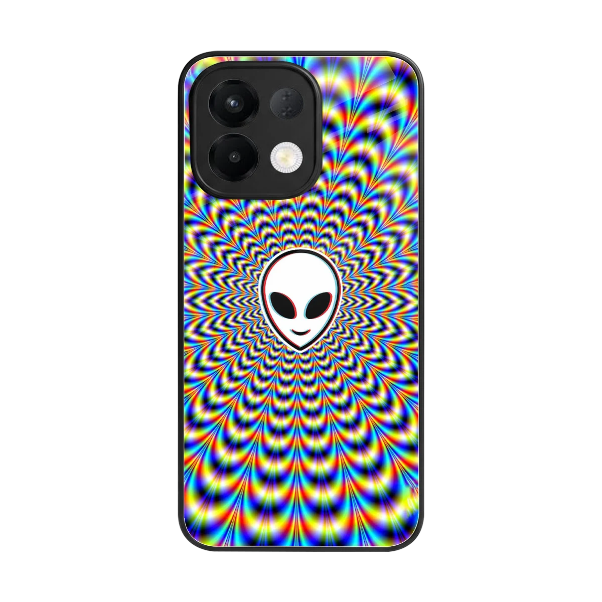 Galactic Vibes back phone cover | glass case for oppo k13 5g