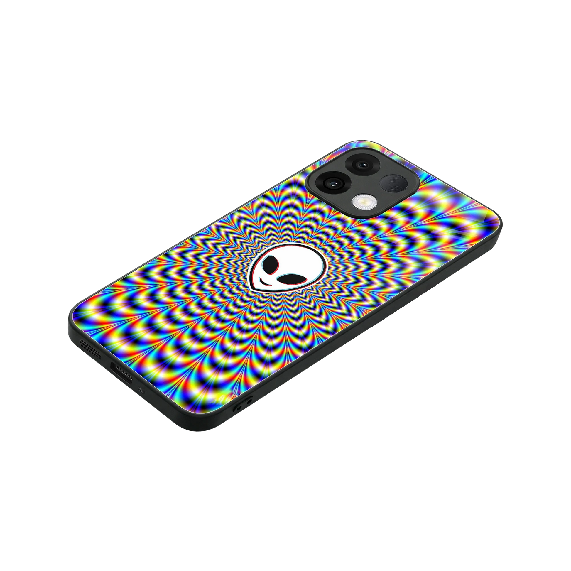 Galactic Vibes stylish phone case for oppo k13 5g | glossy glass and slim fit
