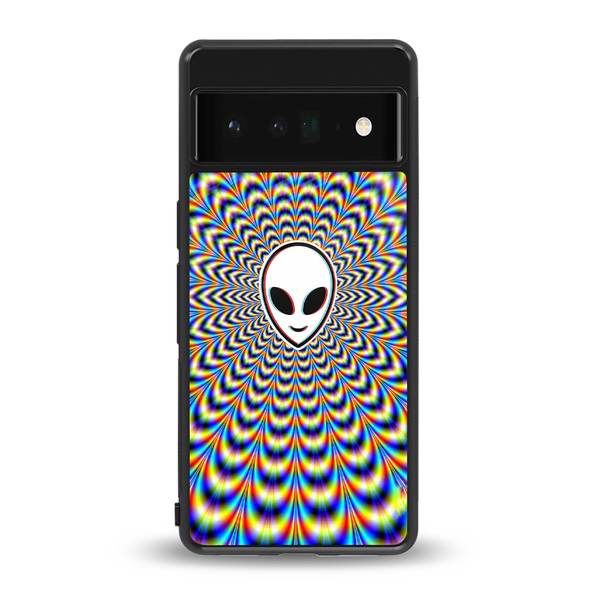 Galactic Vibes back phone cover | glass case for google pixel 6 pro