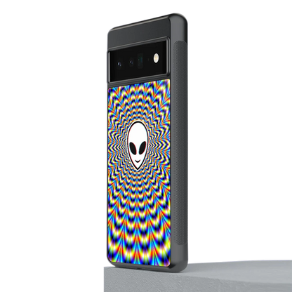 Galactic Vibes stylish phone case for google pixel 6 pro | glossy glass and slim fit