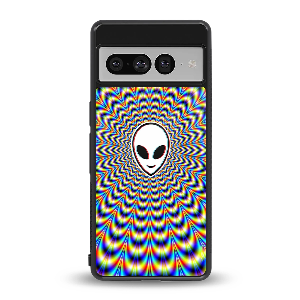 Galactic Vibes back phone cover | glass case for google pixel 7 pro