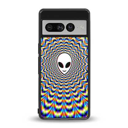 Galactic Vibes back phone cover | glass case for google pixel 7 pro