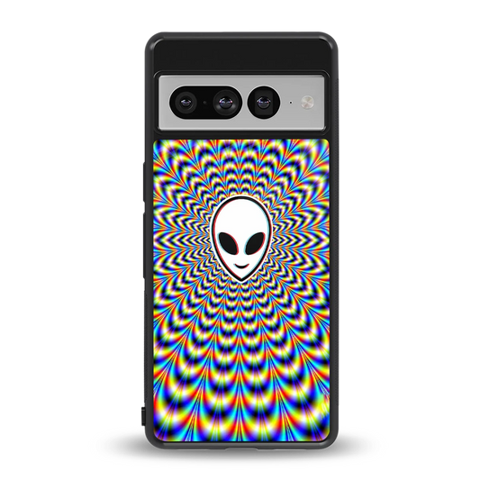 Galactic Vibes back phone cover | glass case for google pixel 7 pro