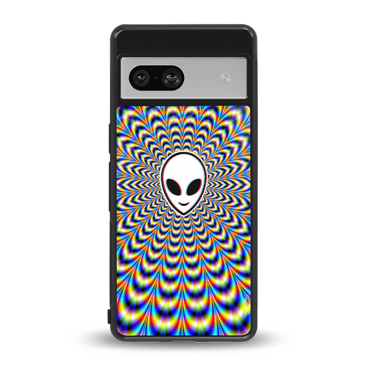Galactic Vibes back phone cover | glass case for google pixel 7