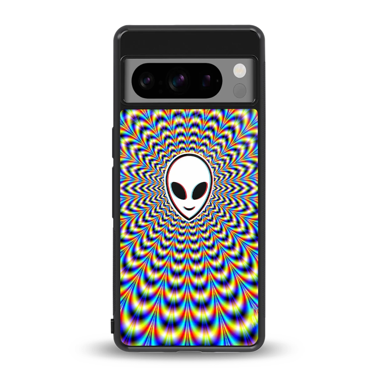 Galactic Vibes back phone cover | glass case for google pixel 8 pro