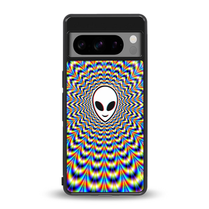 Galactic Vibes back phone cover | glass case for google pixel 8 pro