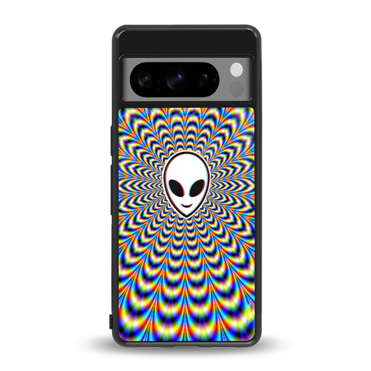 Galactic Vibes back phone cover | glass case for google pixel 8 pro