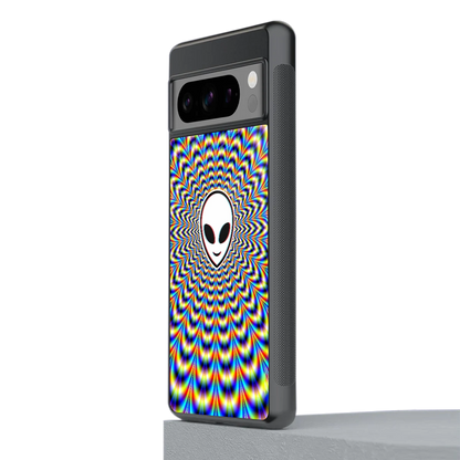 Galactic Vibes stylish phone case for google pixel 8 pro | glossy glass and slim fit