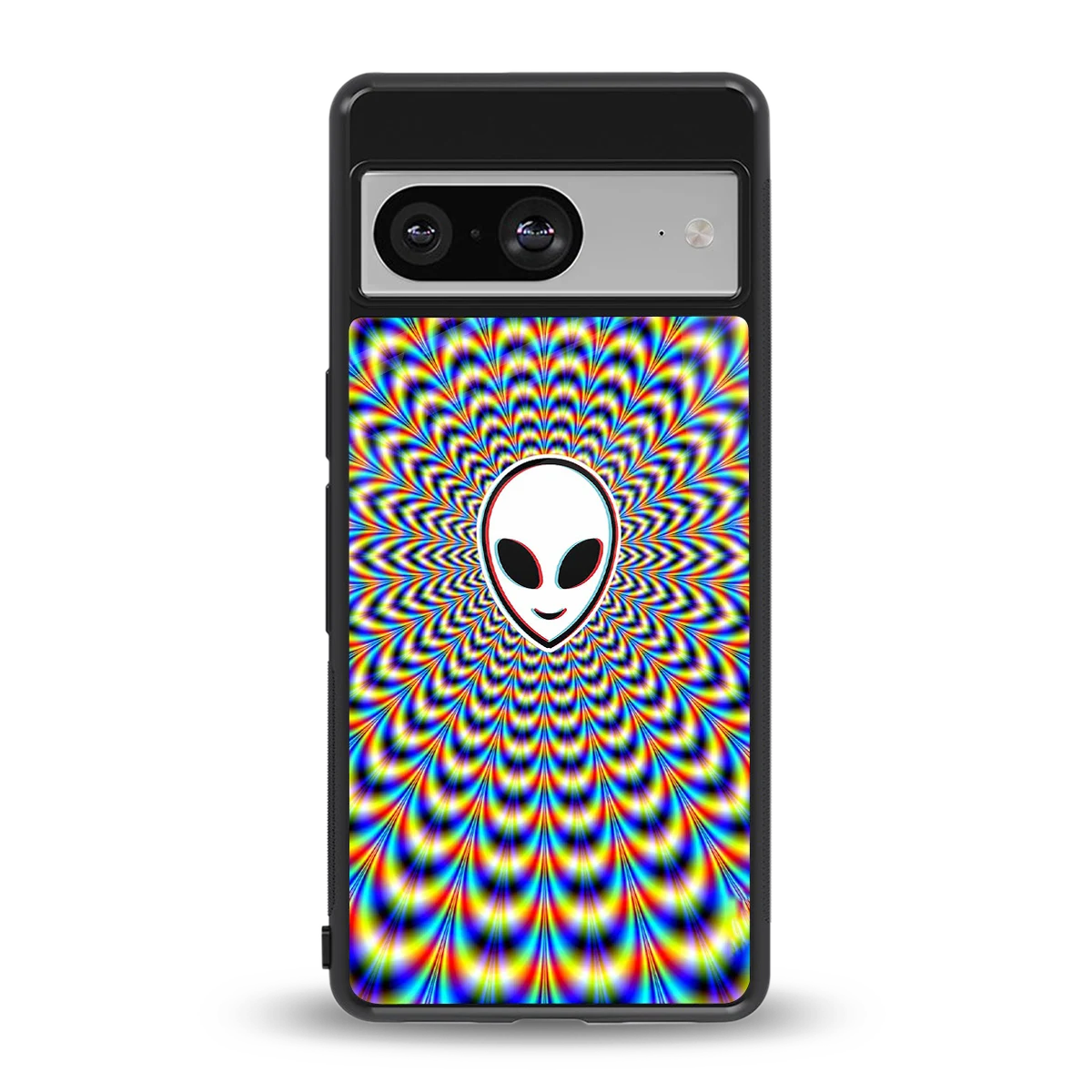 Galactic Vibes back phone cover | glass case for google pixel 8