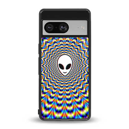 Galactic Vibes back phone cover | glass case for google pixel 8