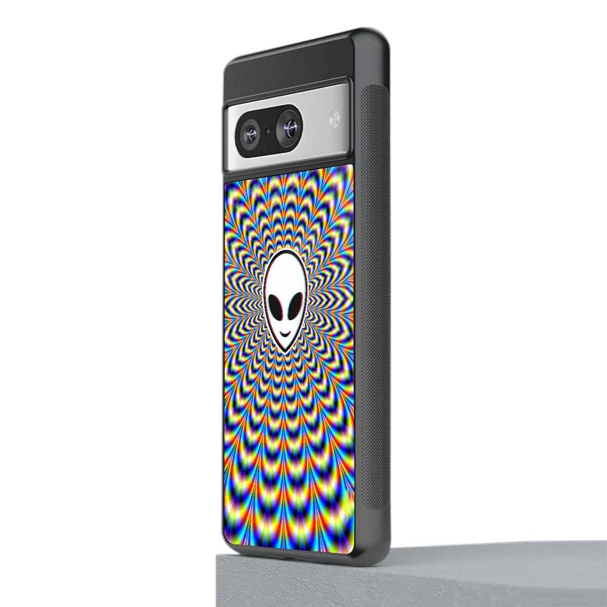 Galactic Vibes stylish phone case for google pixel 8 | glossy glass and slim fit