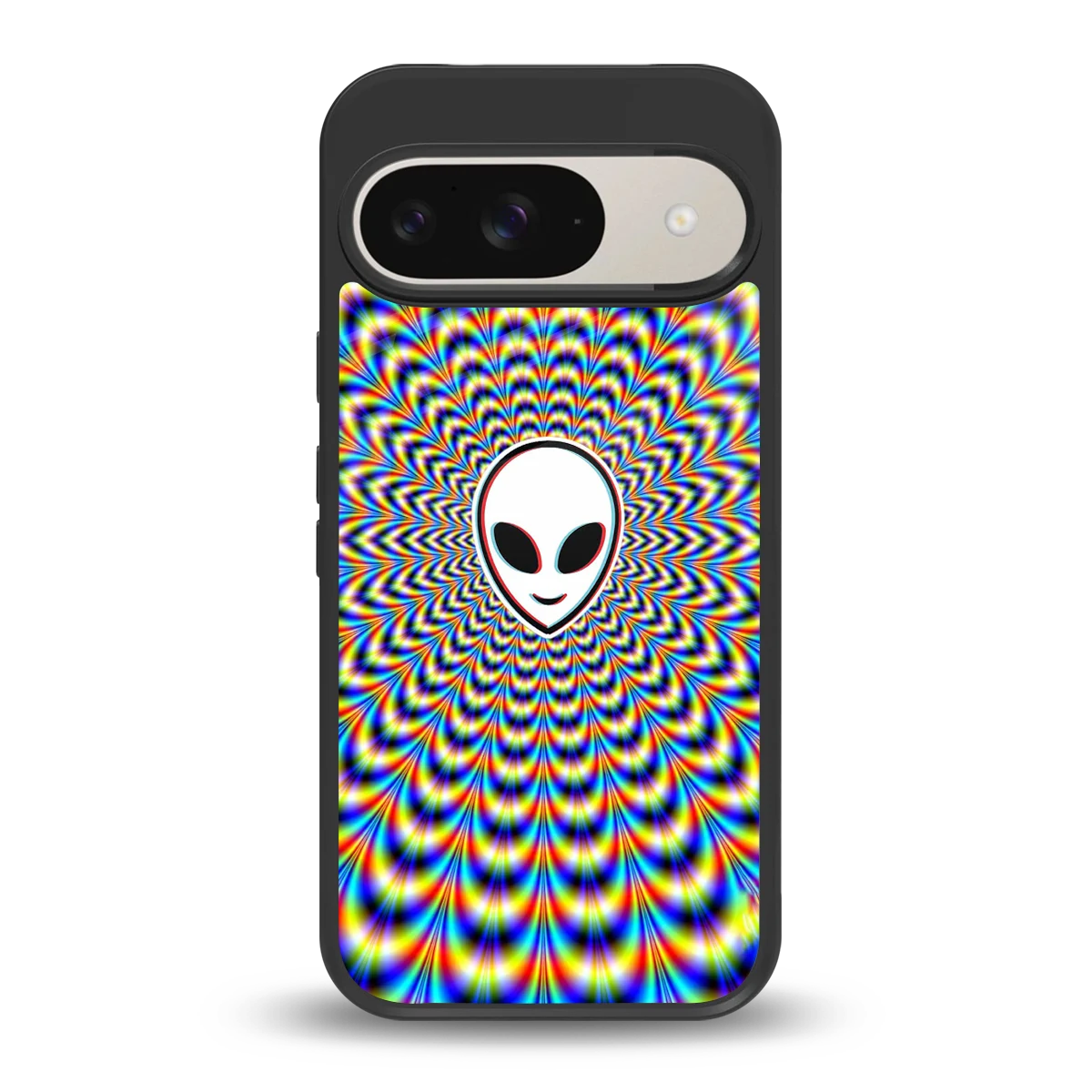 Galactic Vibes back phone cover | glass case for google pixel 9