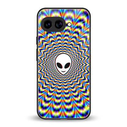 Galactic Vibes back phone cover | glass case for google pixel 10a