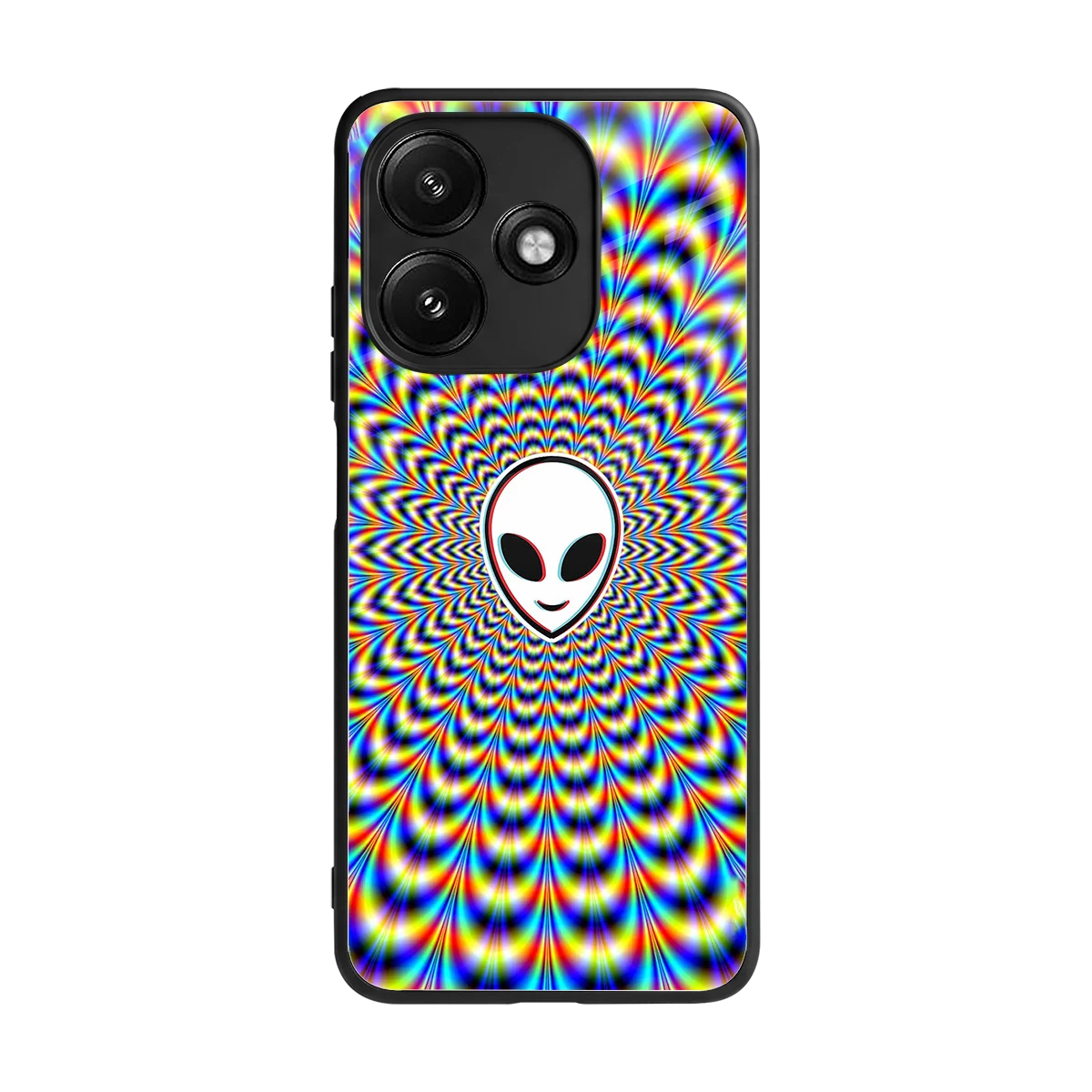 Galactic Vibes back phone cover | glass case for redmi 12 5g