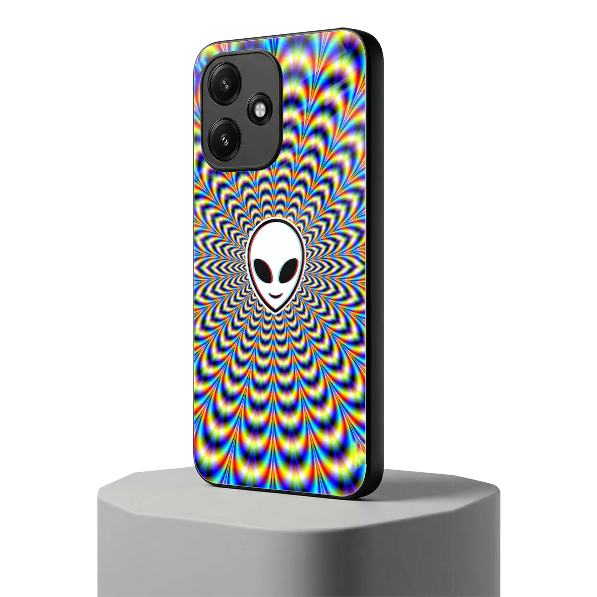 Galactic Vibes redmi 12 5g mobile cover | shockproof glass phone case