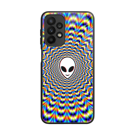 Galactic Vibes back phone cover | glass case for samsung galaxy a23