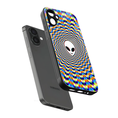 Galactic Vibes sleek samsung galaxy a06 5g cover with tempered glass back and TPU edges