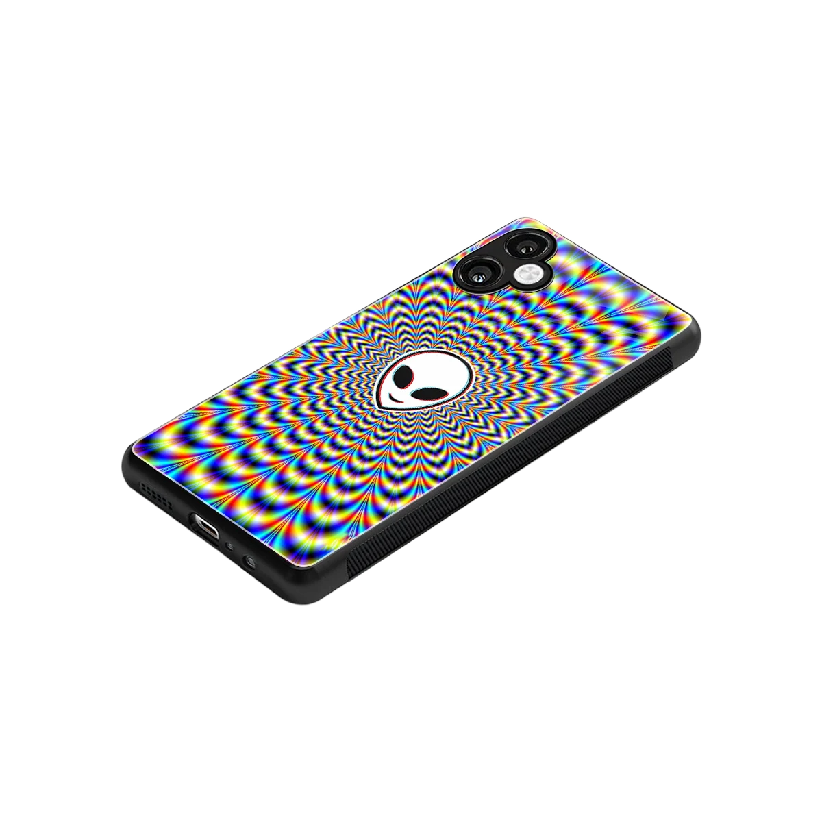 Galactic Vibes stylish phone case for samsung galaxy a06 5g | glossy glass and slim fit