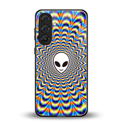 Galactic Vibes back phone cover | glass case for samsung galaxy a37 5g