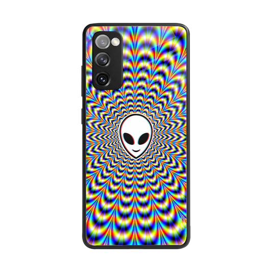Galactic Vibes back phone cover | glass case for samsung galaxy s20 fe