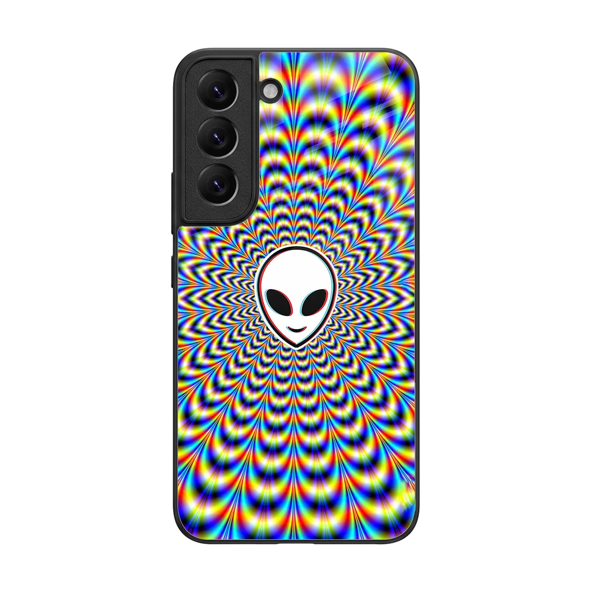 Galactic Vibes back phone cover | glass case for samsung galaxy s22