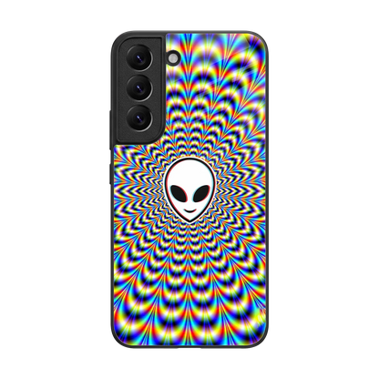 Galactic Vibes back phone cover | glass case for samsung galaxy s22