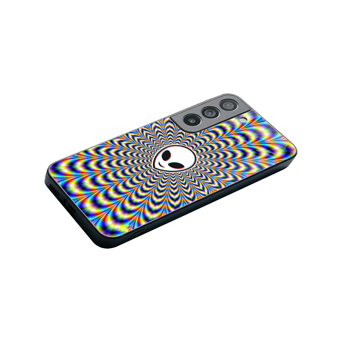 Galactic Vibes stylish phone case for samsung galaxy s22 | glossy glass and slim fit