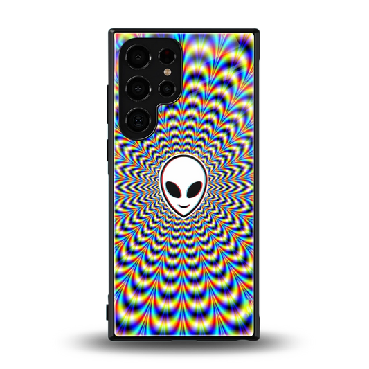 Galactic Vibes back phone cover | glass case for samsung galaxy s23 ultra