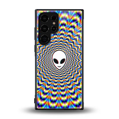 Galactic Vibes back phone cover | glass case for samsung galaxy s24 ultra