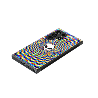 Galactic Vibes stylish phone case for samsung galaxy s24 ultra | glossy glass and slim fit
