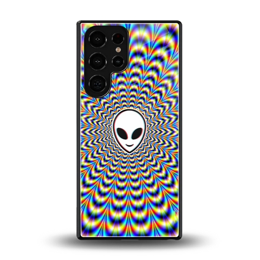 Galactic Vibes back phone cover | glass case for samsung galaxy s25 ultra