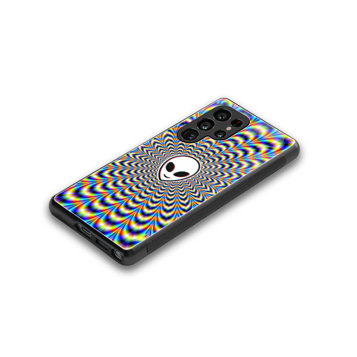 Galactic Vibes stylish phone case for samsung galaxy s25 ultra | glossy glass and slim fit