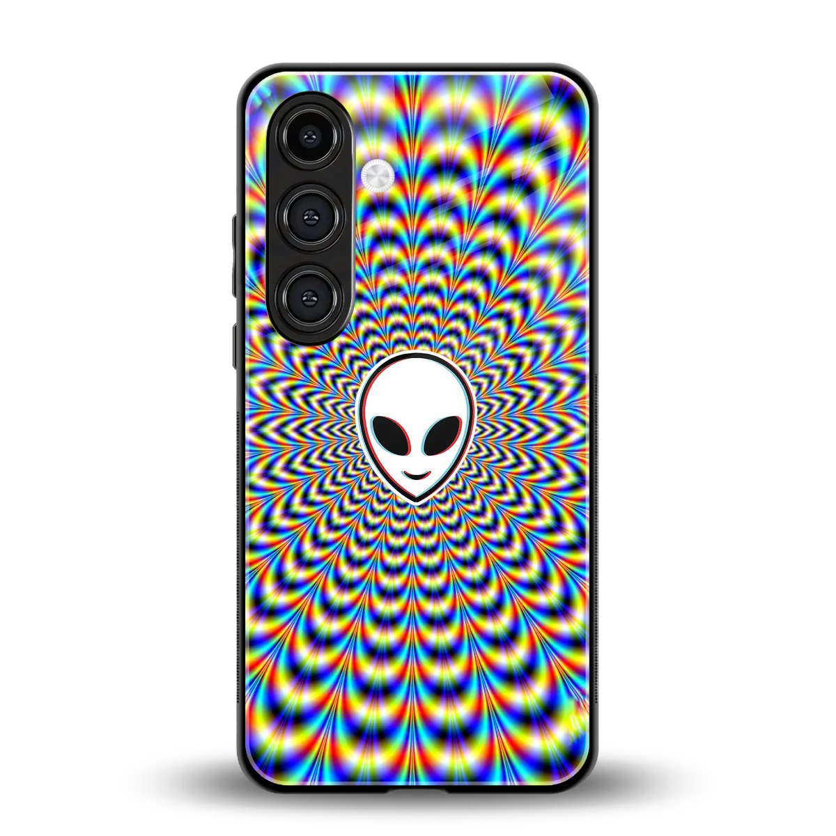 Galactic Vibes back phone cover | glass case for samsung galaxy s24 plus