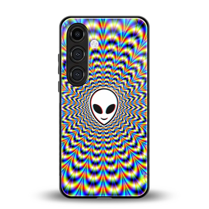 Galactic Vibes back phone cover | glass case for samsung galaxy s23 fe