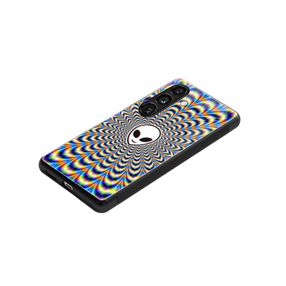 Galactic Vibes stylish phone case for samsung galaxy s24 | glossy glass and slim fit