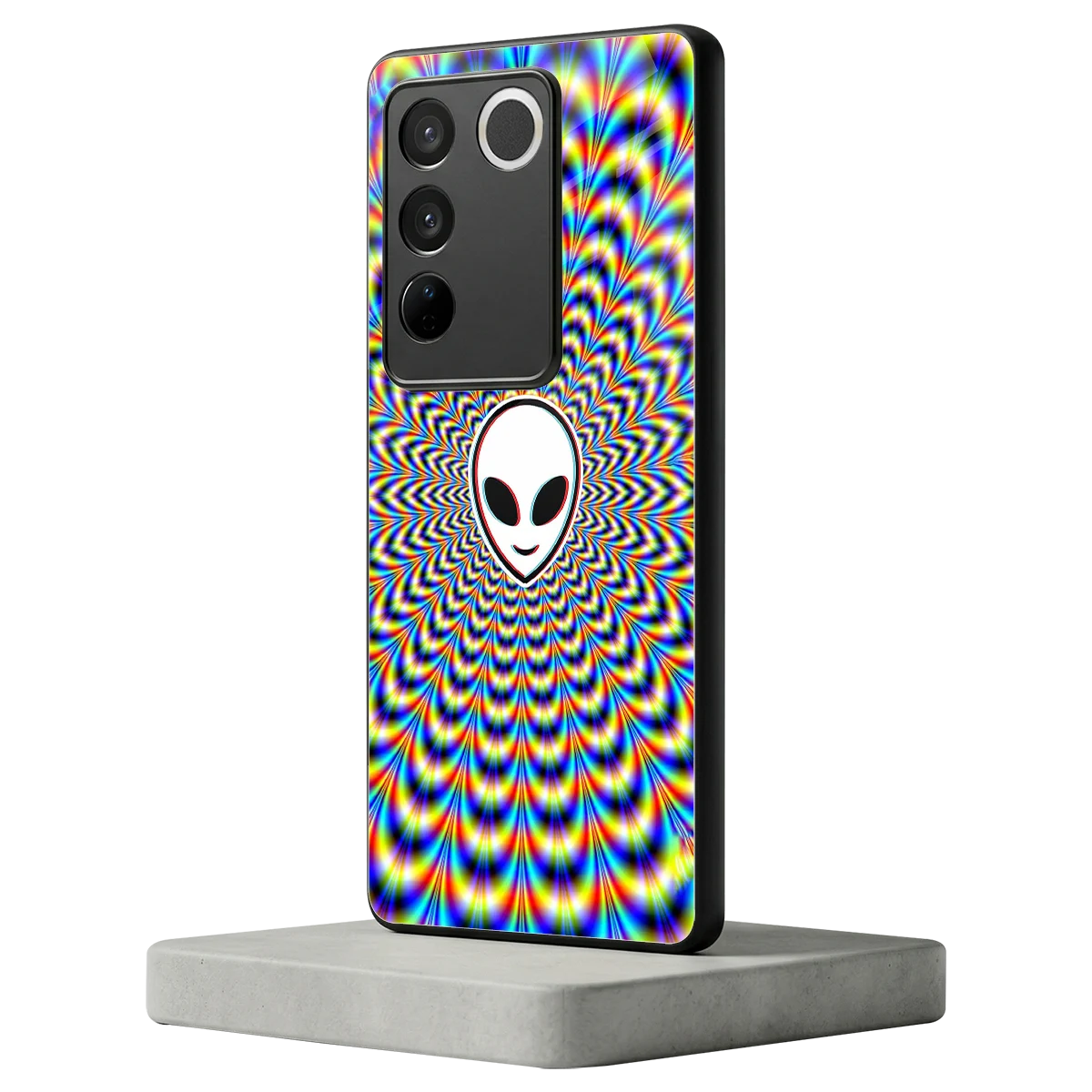 Galactic Vibes vivo v27 5g mobile cover | shockproof glass phone case