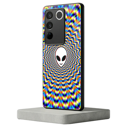 Galactic Vibes vivo v27 5g mobile cover | shockproof glass phone case