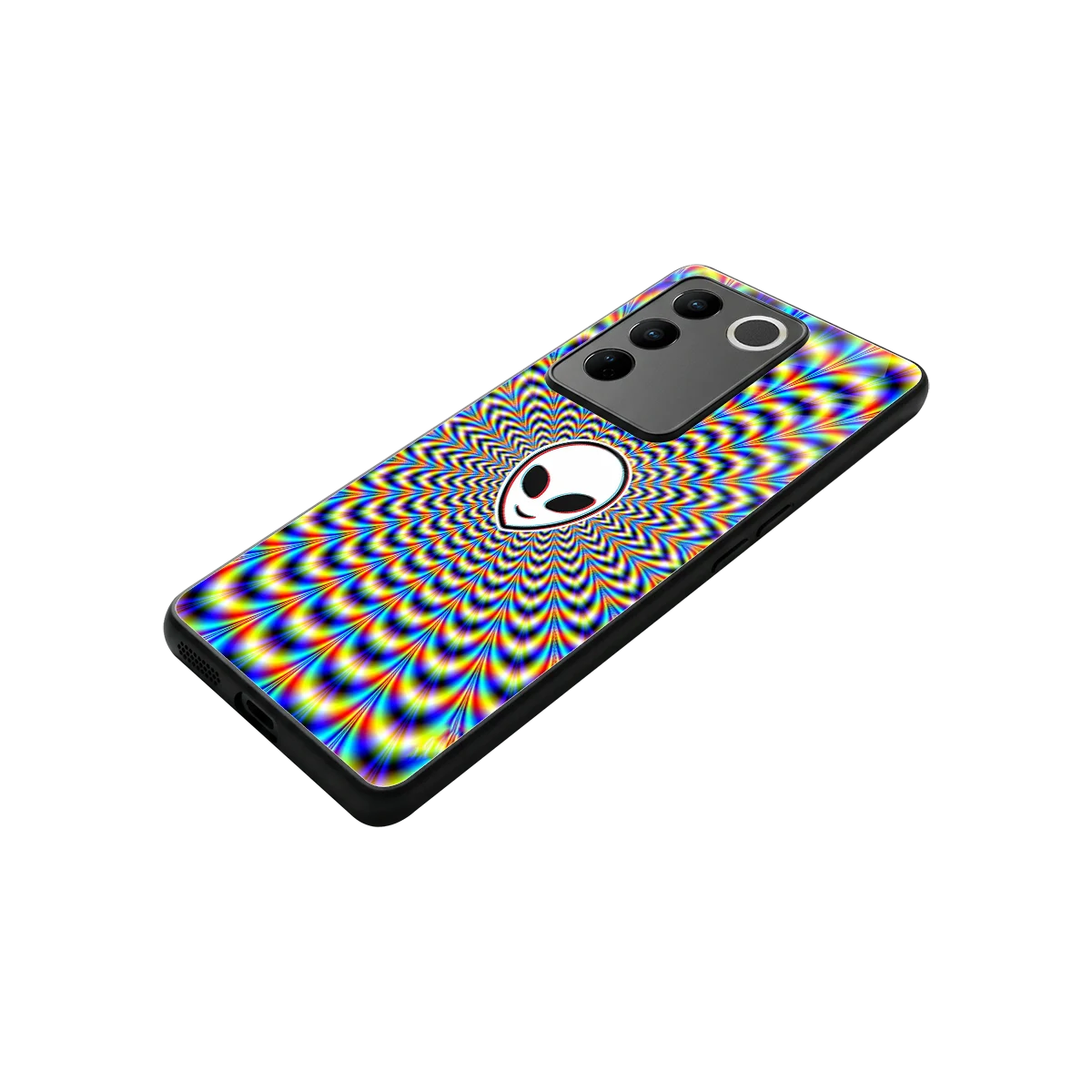 Galactic Vibes stylish phone case for vivo v27 5g | glossy glass and slim fit