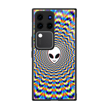 Galactic Vibes back phone cover | glass case forvivo v30 pro