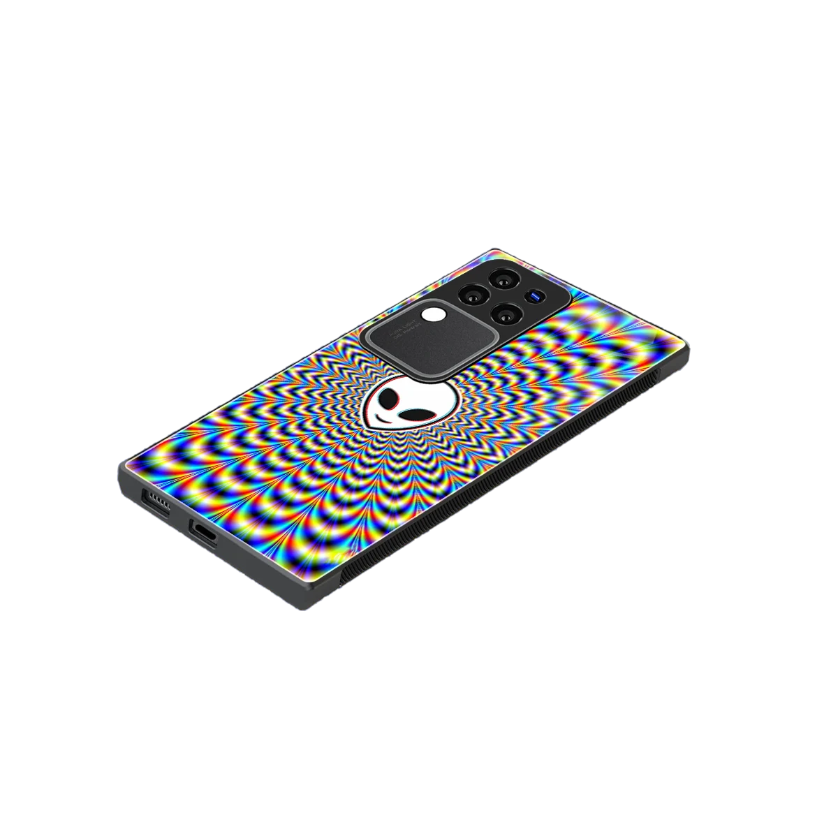 Galactic Vibes stylish phone case forvivo v30 pro | glossy glass and slim fit