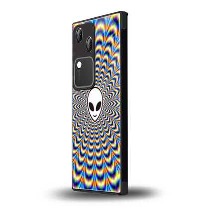 Galactic Vibes vivo v30 mobile cover | shockproof glass phone case