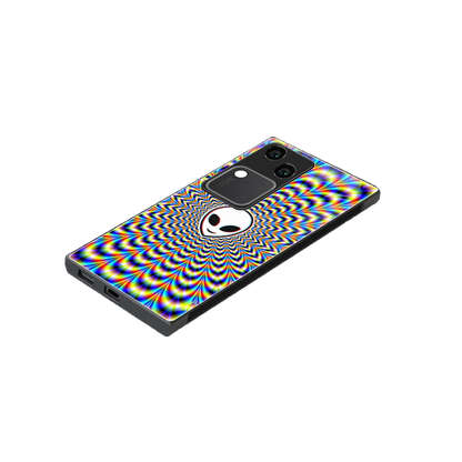 Galactic Vibes stylish phone case for vivo v30 | glossy glass and slim fit