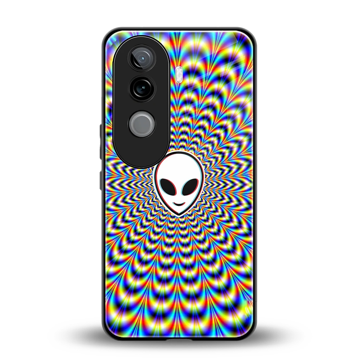 Galactic Vibes back phone cover | glass case for vivo v40e