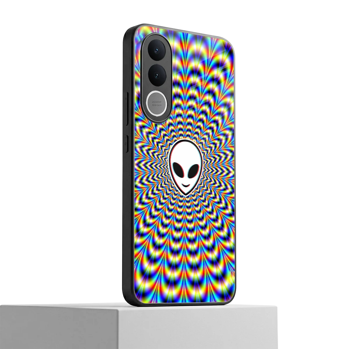 Galactic Vibes vivo v70 fe mobile cover | shockproof glass phone case