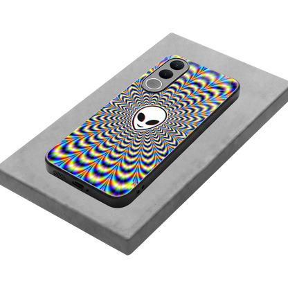Galactic Vibes stylish phone case for vivo v70 fe | glossy glass and slim fit