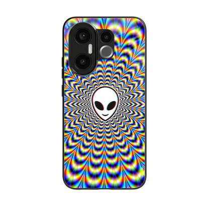 Galactic Vibes back phone cover | glass case for vivo x200 fe