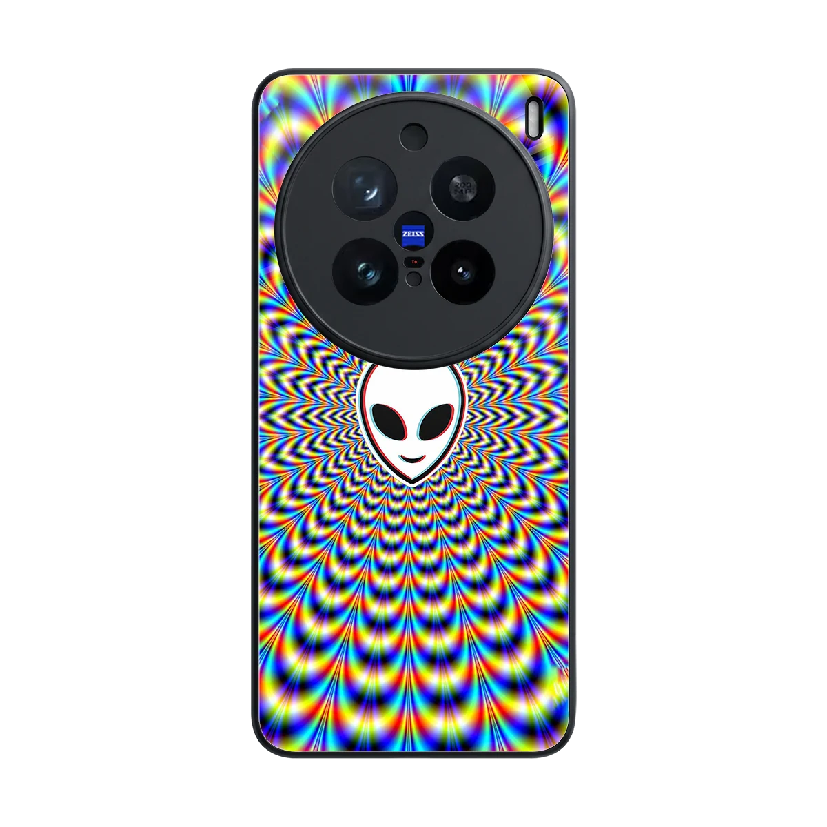 Galactic Vibes back phone cover | glass case for vivo x200 pro