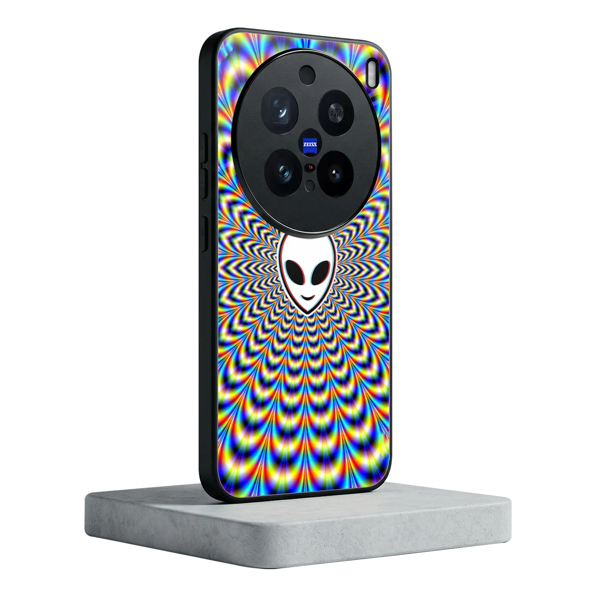 Galactic Vibes vivo x200 pro mobile cover | shockproof glass phone case